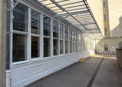 Sanierung Wintergarten Favoritenstraße
