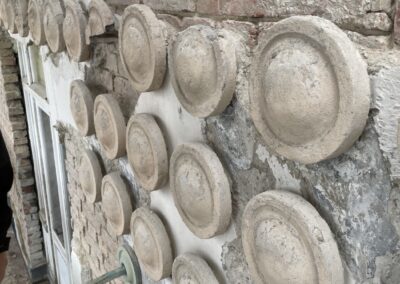 Sanierung der Ornamente