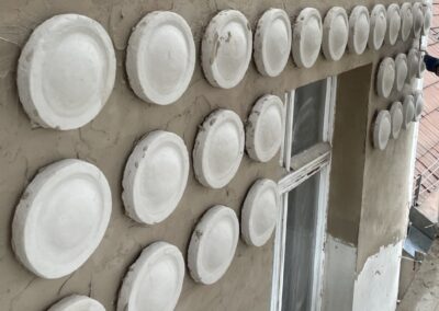 Sanierung der Ornamente