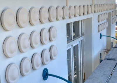 Sanierung der Ornamente